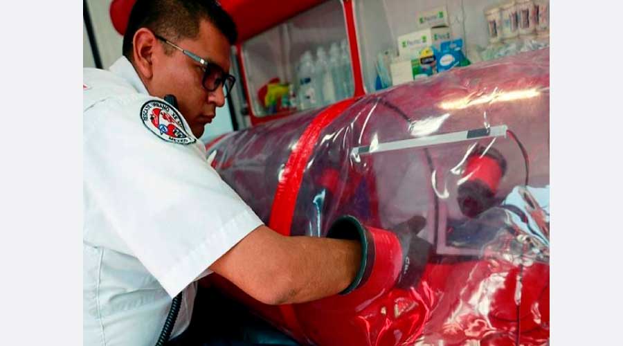 México: diseñan cápsula de aislamiento para trasladar a pacientes con Covid-19