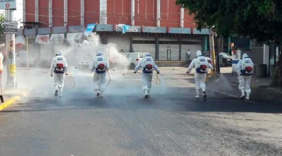 OMS: Rociar desinfectantes no mata al coronavirus, afecta salud