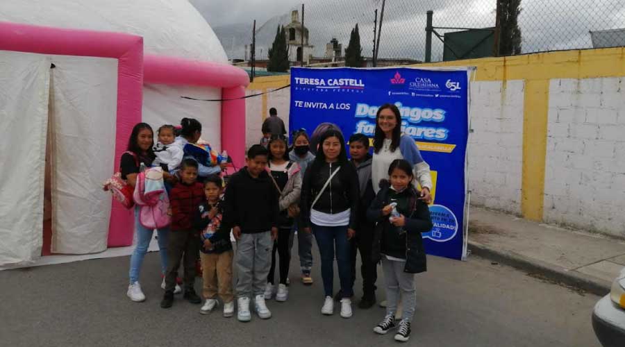 Cine domo en la subdelegación Constitución Totoltepec en Toluca