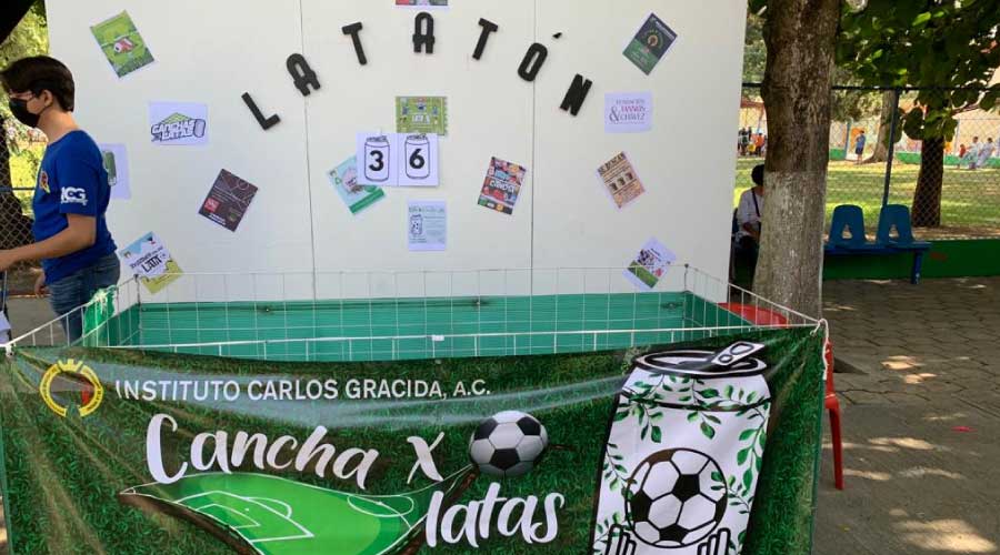 Fundación Tannos & Chávez se suma a la Campaña “Cancha por latas”
