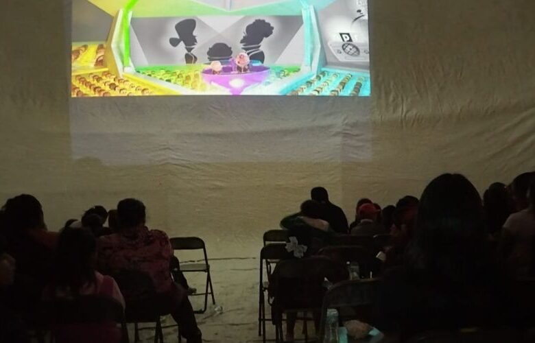 Tarde de cine en Chautla, Puebla