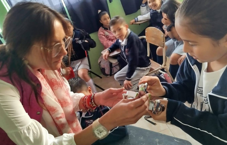 Continúa recorrido en escuelas de Veracruz con Ahorro del agua en casa