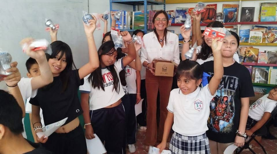 Visita a la primaria Alfonso Arroyo